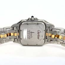 Thumbnail von Cartier Panthère 27mm 1 Row Gold Quartz ~1.16TCW DIAMOND Watch </h1>