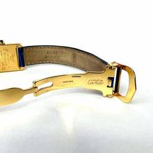 Thumbnail von Cartier Tank Quartz 21mm Goldplated Silver 0.65TCW Diamond Watch </h1>