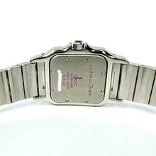 Thumbnail von Cartier Santos Galbée 29mm Quartz 2 Tone 0.85TCW Diamond Watch </h1>