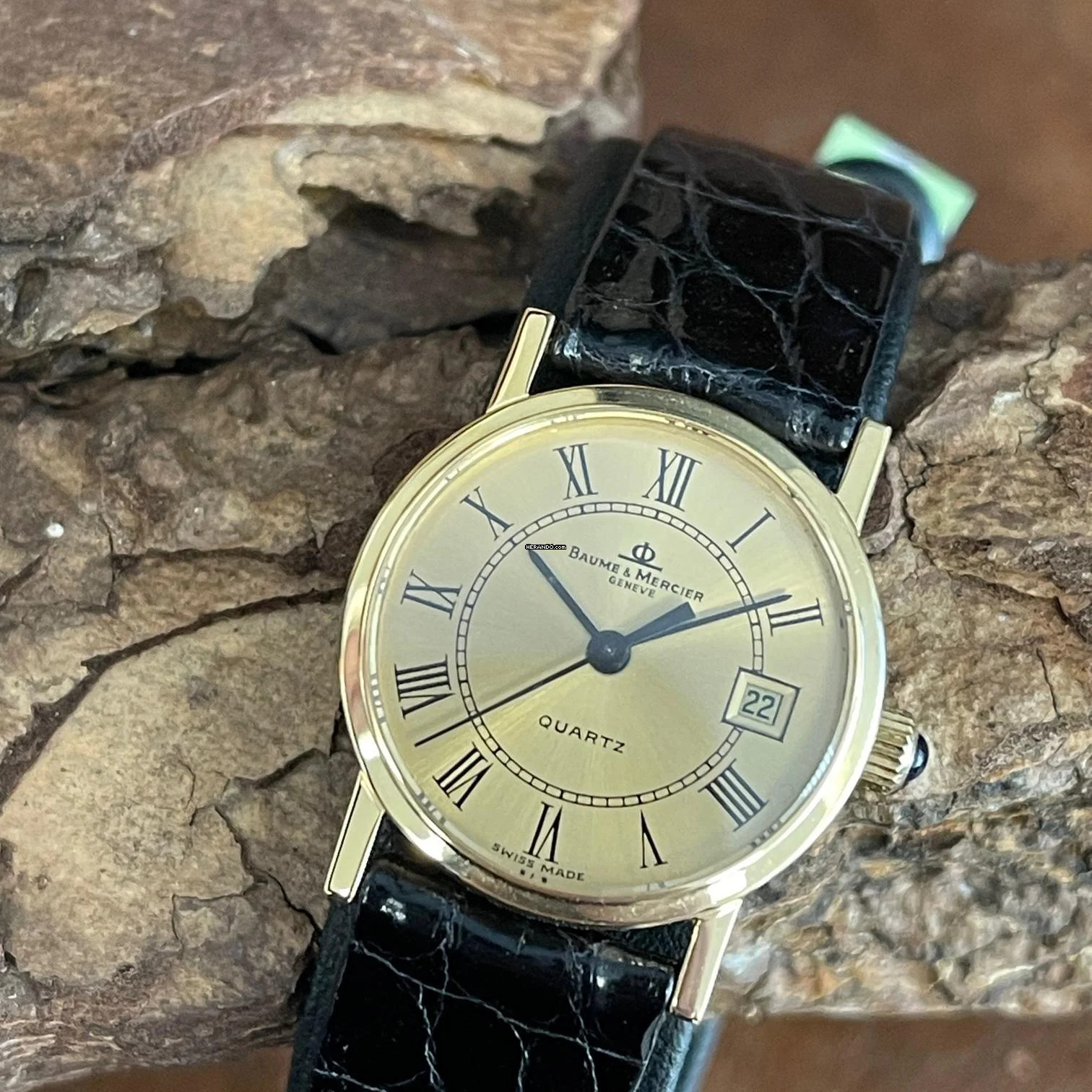  Baume & Mercier Lady - 750 Gelbgold - Ref. 1072315 </h1> 