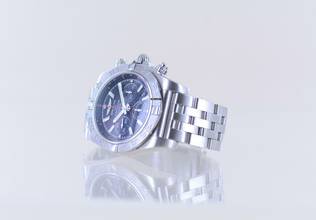 Thumbnail von Breitling Chronomat 44 44mm B01 Black Dial Flying Fish Stahl Chronograph Automatic </h1>