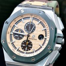 Thumbnail von Audemars Piguet Royal Oak Offshore Chronograph 26400SO Chronograph Camo Full Set NEW 2021’s </h1>