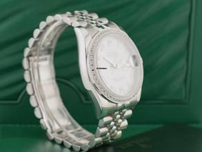 Thumbnail von Rolex Datejust 36 116234 Silver Roman Dial With After Diamonds Bezel - Full Set 36mm </h1>