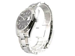 Thumbnail von Rolex Datejust 41 Edelstahl Weißgold 126334 Schwarz Index </h1>