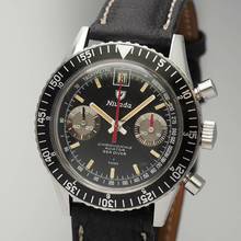 Thumbnail von Nivada Grenchen Sea-Diver Chronograph ChronoKing Valjoux 23,very rare