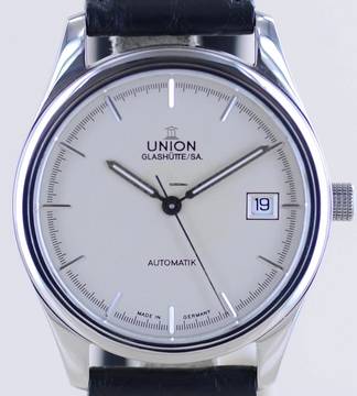  Union Glashütte Diplomat Klassik Datum Cal 26 GO Manufakturwerk Automatik Dresswatch </h1> 