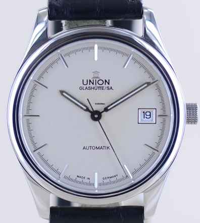  Union Glashütte Diplomat Klassik Datum Cal 26 GO Manufakturwerk Automatik Dresswatch </h1> 