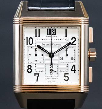  Jaeger-LeCoultre Reverso Squadra Chronograph GMT Rosegold 