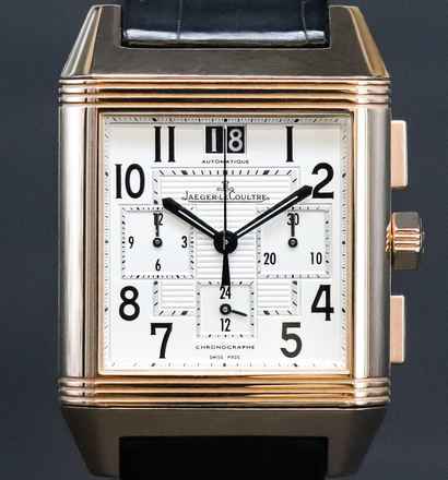  Jaeger-LeCoultre Reverso Squadra Chronograph GMT Rosegold 