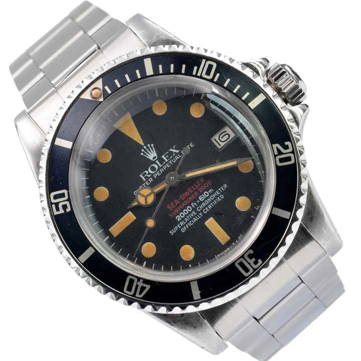  Rolex Sea-Dweller 1665 MK4 double red written full set 1973’s  