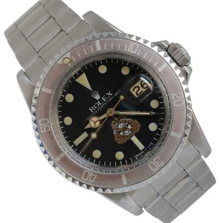  Rolex Submariner Date 1680 Date by Kuwait Army Crest dial 1977's </h1> 