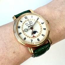 Thumbnail von Waldan Automatic 39mm Chronometer Austronic Moonphase 18K Rose Gold Watch </h1>