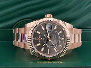 Thumbnail von Rolex Sky-Dweller Rose Gold Rhodium Dial New