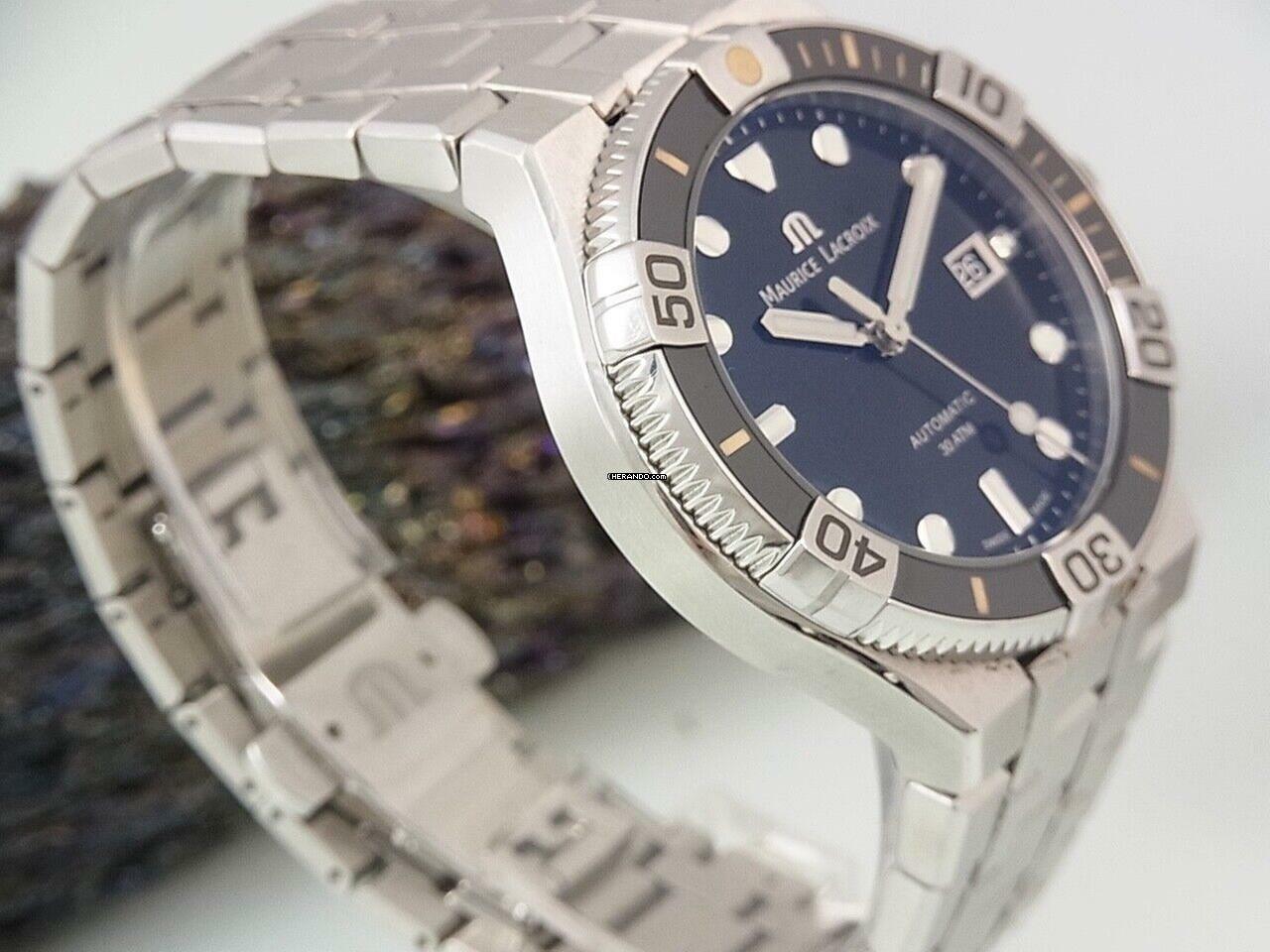 Thumbnail von Maurice Lacroix AIKON Venture Ai6058 Automatik Herrenuhr Edelstahl Keramik Ø43mm </h1>