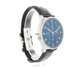 Thumbnail von IWC Portugieser Chronograph Green Dial Like New </h1>