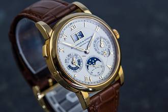 Thumbnail von A. Lange & Söhne Langematik Perpetual Calendar | 310.021 | in 18k Yellowgold | Full Set