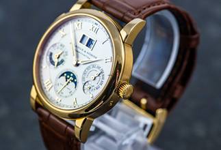 Thumbnail von A. Lange & Söhne Langematik Perpetual Calendar | 310.021 | in 18k Yellowgold | Full Set