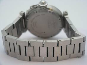 Thumbnail von Cartier Pasha C Edelstahl Damenuhr Inkl Papiere / Ref 2324 / Ø 35mm </h1>