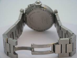 Thumbnail von Cartier Pasha C Edelstahl Damenuhr Inkl Papiere / Ref 2324 / Ø 35mm </h1>