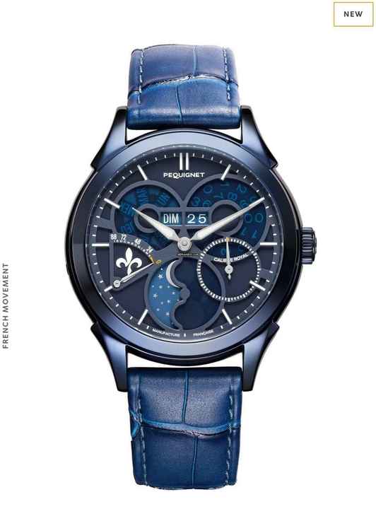  Pequignet Rue Royale Saphir Phantom Lapis Lazuli Blue dial optional Topaz Blue Dial 