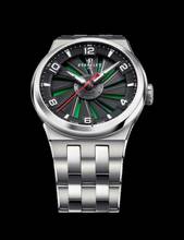 Thumbnail von Perrelet Turbine Titanium 41 Green optional in red blue and black Steel bracelet