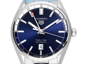 Thumbnail von TAG Heuer Carrera Calibre 7 Twin-Time Ref.WBN201A.BA0640 2023 Full Set Ungetragen
