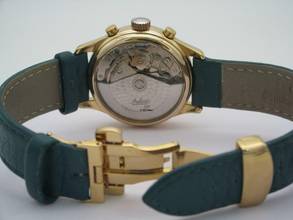 Thumbnail von DuBois 1785 Luna Chronograph Mit Mondphase / Edelstahl Vergoldet / Ø 37mm </h1>