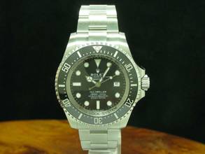 Thumbnail von Rolex Sea-Dweller Deepsea Edelstahl Automatic Herrenuhr / Ref 126660 </h1>