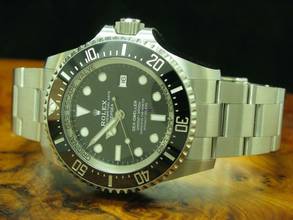 Thumbnail von Rolex Sea-Dweller Deepsea Edelstahl Automatic Herrenuhr / Ref 126660 </h1>