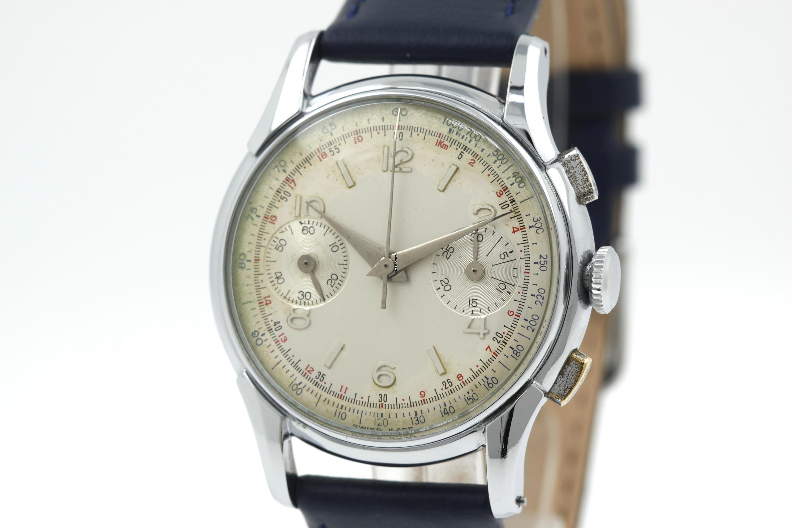 HUGEX Vintage Chronograph Caliber Valjoux 92