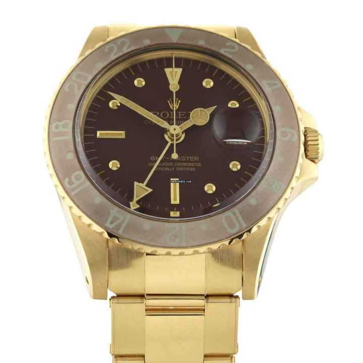  Rolex GMT-Master Tigerauge Vintage Plexi Nipple Dial Ref.1675 </h1> 