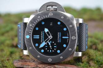 Thumbnail von Panerai Submersible BMG-Tech Luminor 47mm Bmg-tech Carbotech Titan UNGETRAGEN PAM00799 </h1>