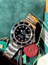 Thumbnail von Rolex Submariner Date Transitional Ref. 16800 Fullset 1985 </h1>