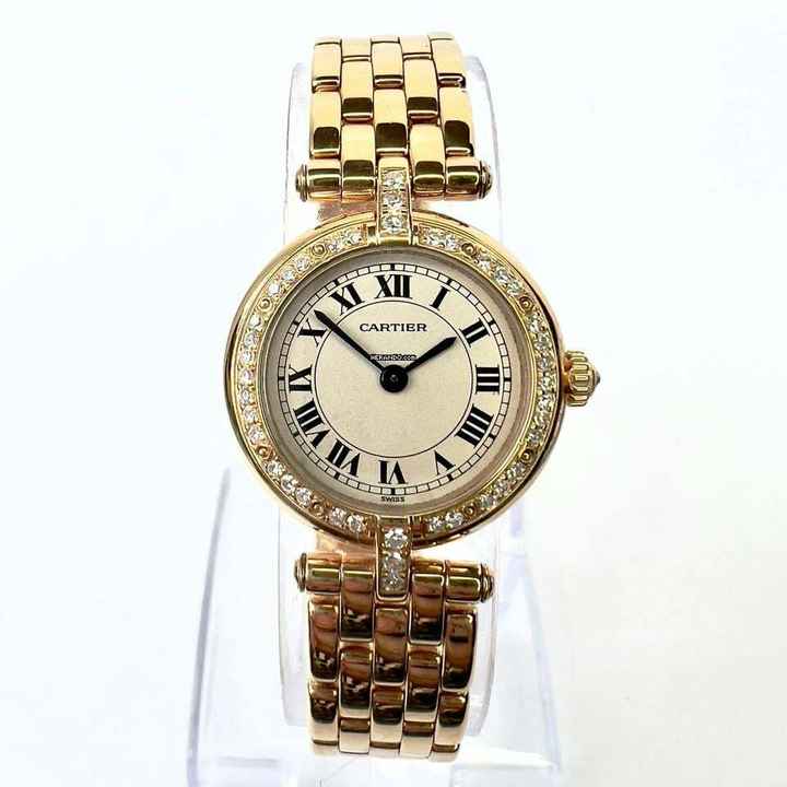  Cartier Panthère VENDOME 24mm 18K Yellow Gold ~0.50TCW Diamond Watch </h1> 