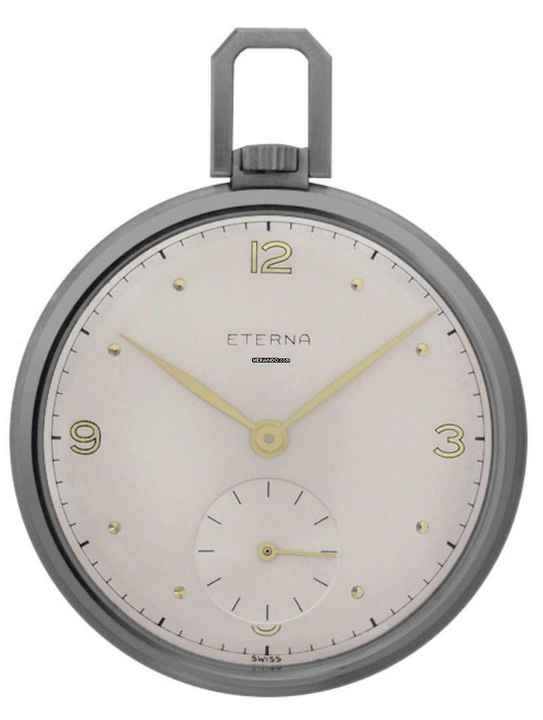  Eterna Mans Pocket Watch Art Deco  