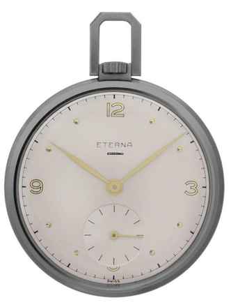  Eterna Mans Pocket Watch Art Deco  