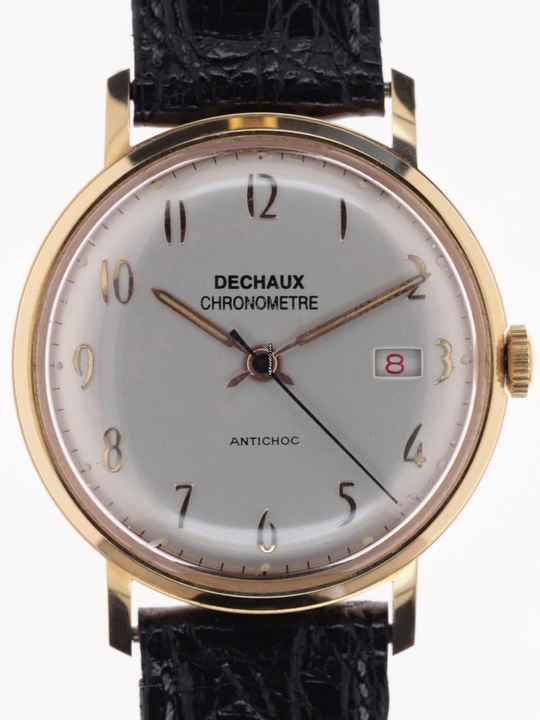  Dechaux Gents Wristwatch Antichoc Chronomètre Chronometer # 2038 </h1> 
