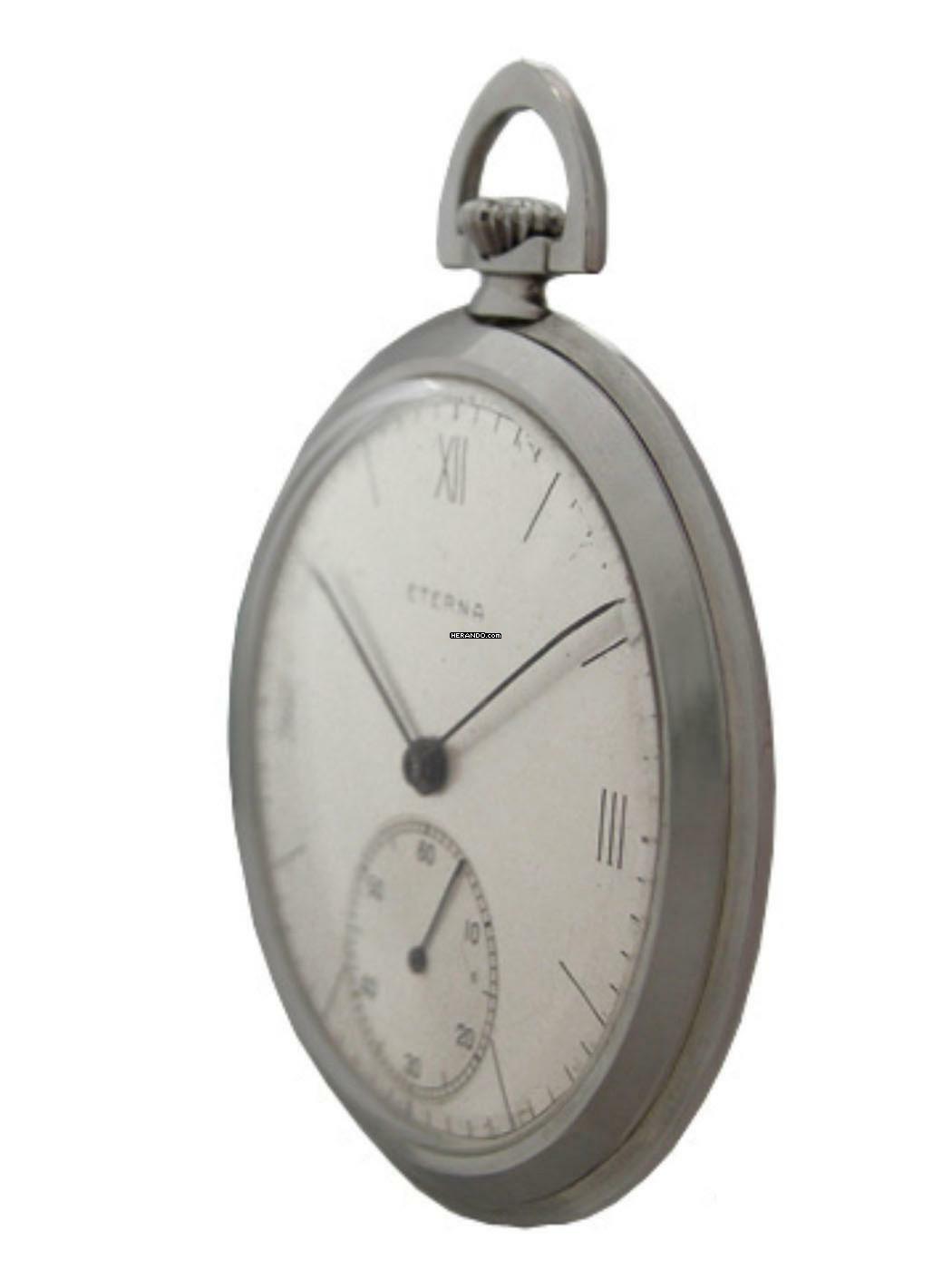 Thumbnail von Eterna Mans Pocket Watch Art Deco </h1>