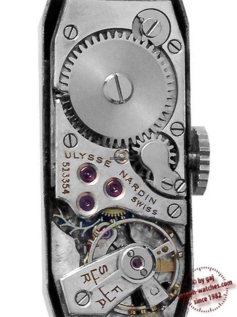 Thumbnail von Ulysse Nardin Ladies Wristwatch Rectangular </h1>