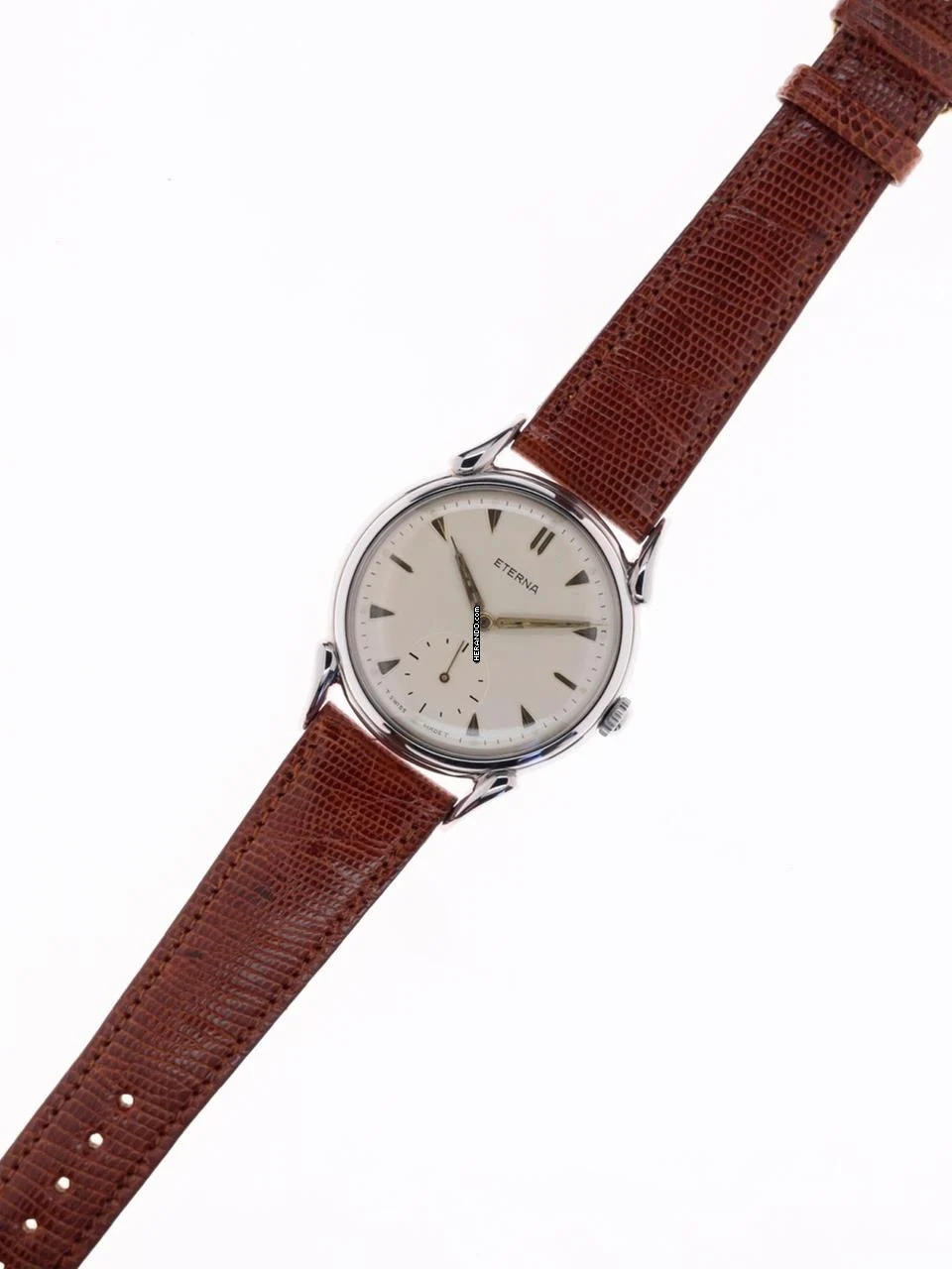 Thumbnail von Eterna Gents manual wind oversized Wristwatch </h1>