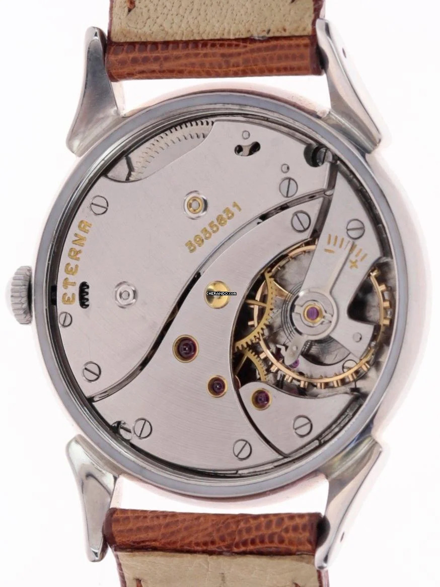 Thumbnail von Eterna Gents manual wind oversized Wristwatch </h1>