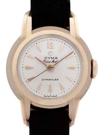  Cyma Ladies Automatic Wristwatch Bijou Matic Cymaflex </h1> 