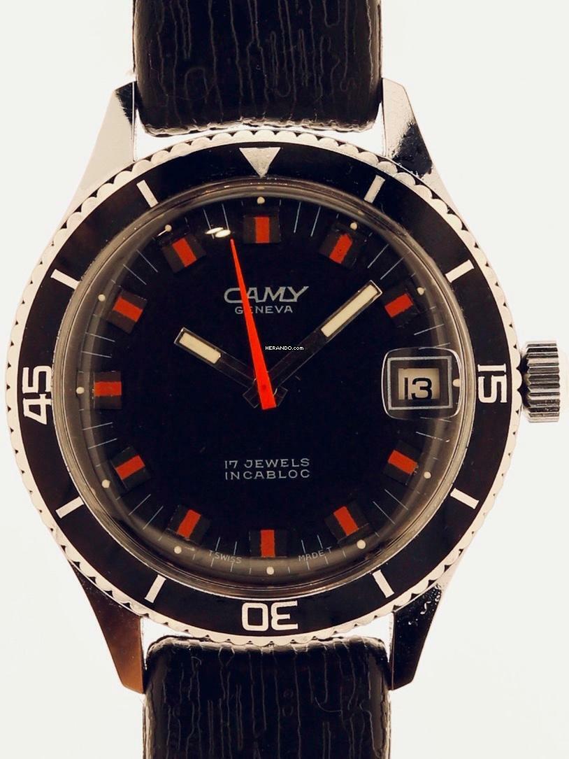 Camy Gents manual wind sportive wristwatch
