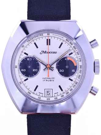  Monceau Gents wristwatch Chronograph Valjoux 7734 NEW OLD STOCK </h1> 