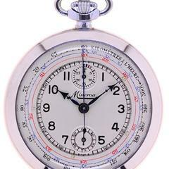 Thumbnail von Minerva Mans Pocket Watch Chronograph </h1>