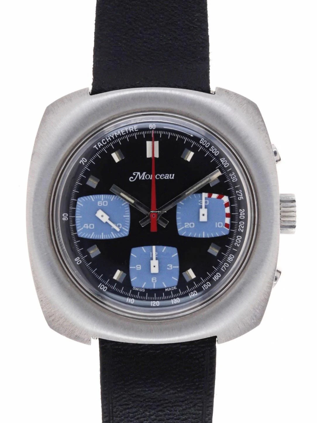 Monceau Gents wristwatch Chronograph Valjoux 7736 NEW OLD STOCK