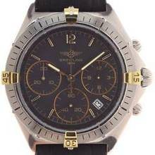Thumbnail von Breitling Gents Chronograph Wristwatch Windrider Chrono Sextant with very high Grade Quartz Movement Cal. 1270 by Frederic Piguet </h1>