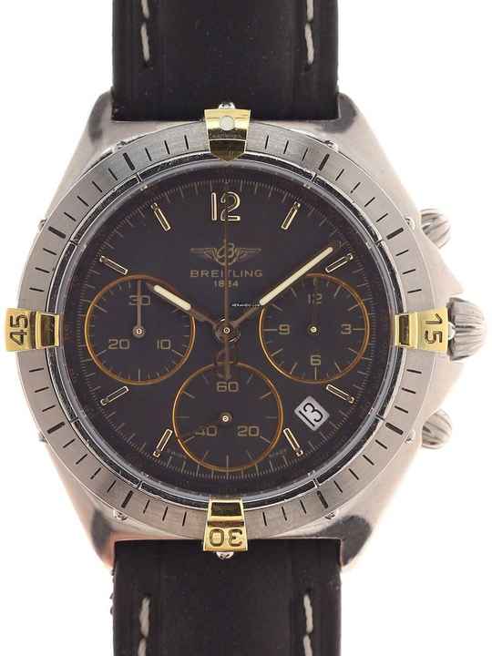 Breitling Gents Chronograph Wristwatch Windrider Chrono Sextant with very high Grade Quartz Movement Cal. 1270 by Frederic Piguet </h1> 