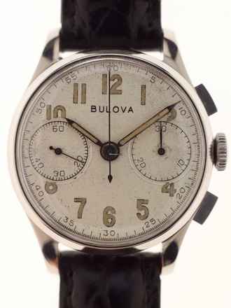  Bulova Gents Wristwatch Chronograph </h1> 