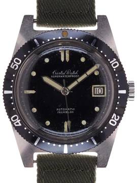  Cristal Watch Gents automatic Divers Wristwatch Super – Waterproof 666 Skin Diving Watch </h1> 